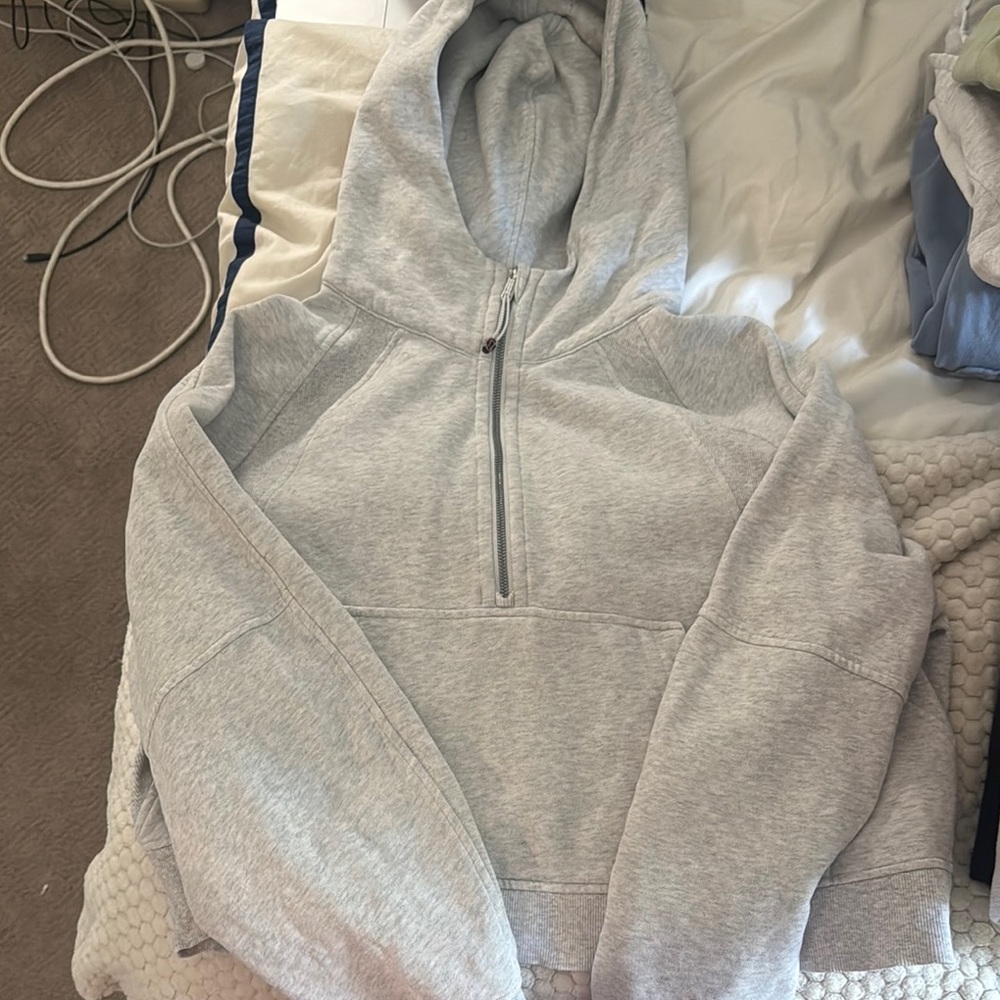 lululemon athletica Gray Scuba Hoodie